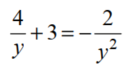 Solve. -