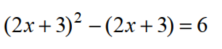 Solve. -