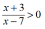 Solve. Write the solution set in interval notation. -