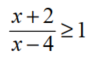 Solve. Write the solution set in interval notation. -