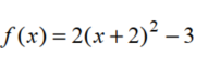 Graph each quadratic function. Label the vertex, and sketch and label the axis of symmetry. - 