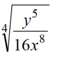 Raise to the power or take the root. Assume that all variables represent positive numbers. Write your answer using only positive exponents. - 
