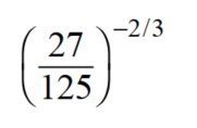 Raise to the power or take the root. Assume that all variables represent positive numbers. Write your answer using only positive exponents. - 