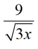 Rationalize the denominator. Assume that all variables represent positive numbers. - 