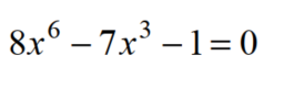 Solve each equation. - 