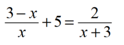 Solve each equation. - 