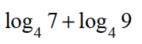 Write each as a single logarithm. Assume that variables represent positive numbers. - 