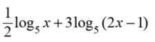 Write each as a single logarithm. Assume that variables represent positive numbers. - 