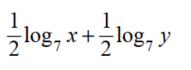Write each as a single logarithm. Assume that variables represent positive numbers. - 
