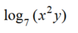 Write each expression as a sum or difference of multiples of logarithms. - 