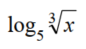 Write each expression as a sum or difference of multiples of logarithms. - 