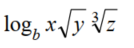 Write each expression as a sum or difference of multiples of logarithms. - 