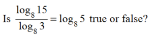 Write each expression as a sum or difference of multiples of logarithms. - 