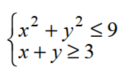 Graph each system. - 