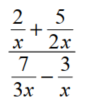 Solve each system using matrices. -Simplify