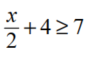 Solve each inequality. Give the answer in interval notation -