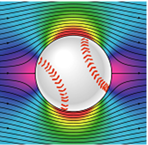 Suppose your instructor staggers into class after a week - long physics joke convention. She proceeds to explain drag in the following way. She has you consider a ball thrown to the left, having the wind velocity profile shown below. She goes on to say that the air is compressed in front of the ball and rarefied behind it, so there is air pressure pushing backwards, which is exactly drag. Is the picture shown consistent with her explanation?