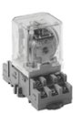 ‪   -The device pictured above is a __________ relay. A)  Industrial control B)  Industrial contactor C)  Commercial closed D)  Commercial open E)  None of the above