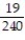 Given that P(A or B)  =   , P(A)  =   ,and P(A and B ) =   find P(B) . Express the probability as a simplified fraction. A)    B)    C)    D)   