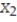 If   ,   ,   , ...,   are the N observations of a variable from a population, then the population mean is symbolized by A)    B)  ? C)  X D)  ?