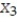 If   ,   ,   , ...,   are the N observations of a variable from a population, then the population mean is symbolized by A)    B)  ? C)  X D)  ?
