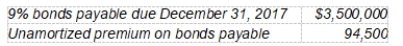 The December 31, 2008, balance sheet of Eddy Corporation includes the following items:   The bonds were issued on December 31, 2007, at 103, with interest payable on July 1 and December 31 of each year. On January 2, 2009, Eddy retired $1,400,000 of these bonds at 98. What should Eddy record as a gain on retirement of these bonds? Ignore taxes. A)  $28,000 B)  $37,800 C)  $65,800 D)  $70,000