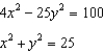 Solve the system of equations by elimination. -  A)    B)    C)    D)  no real solution E)  None of these