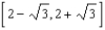 <strong>Solve the following quadratic inequalities and write your answer in interval notation. - </strong> A) B) C) D) E) None of these
