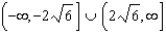 <strong>Solve the following quadratic inequalities and write your answer in interval notation. - </strong> A) B) C) D) no solution E) None of these