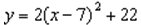 <strong>Change the function so that the graph that represents the function is shifted: -4 units right and 14 units down</strong> A) B) C) D) E) None of these