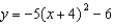 <strong>The value of the leading coefficient, a, is Write the equation of the quadratic function with vertex </strong> A) B) C) D) E) None of these