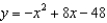 <strong>For the following functions use completing the square to rewrite the function in vertex form. - </strong> A) B) C) D) E) None of these