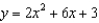 <strong>For the following functions use completing the square to rewrite the function in vertex form. - </strong> A) B) C) D) E) None of these