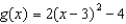 <strong>Determine whether the following function has a maximum or a minimum value, and identify the maximum or minimum output value. </strong> A) maximum, -4 B) maximum, 3 C) minimum, 3 D) minimum, -4 E) None of these