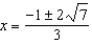 <strong>Find the real zeros of the following function if they exist. </strong> A) B) C) D) no real zeros E) None of these