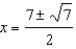 <strong>Solve the following equations using the quadratic formula. - </strong> A) B) C) D) E) None of these