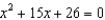 Solve the following equations. -  A)    B)    C)    D)    E)  None of these