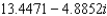 For the following two problems impedance in an AC circuit is the sum of the resistance, measured in real numbers, the inductive reactance , measured with positive imaginary numbers, and the capacitive reactance, measured with negative imaginary numbers. -The voltage drops an AC circuit are   volts,   volts and   volts. Find the sum of the voltage drops in the circuit. A)    B)    C)    D)    E)  None of these