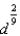 <strong>Write the radical expression as an exponential expression. </strong> A) B) C) D) E) none of these