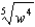 <strong>Rewrite the expression as a single radical. </strong> A) B) C) D) E) none of these