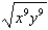<strong>Rewrite the expression as a single radical. </strong> A) B) C) D) E) none of these