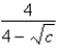 <strong>Simplify. </strong> A) B) C) D) already simplified E) none of these