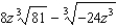 <strong>Simplify. </strong> A) B) C) D) already simplified E) none of these