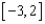 Use interval notation to represent the number line graph. -  A)    B)    C)    D)    E)  none of these