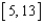 Use interval notation to represent the number line graph. -  A)    B)    C)    D)    E)  none of these