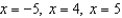 Use the rational inequality   . -Find any real boundary values. A)    B)    C)    D)    E)  none of these