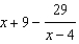 Use long division to find the quotient. -  A)    B)    C)    D)    E)  none of these