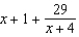 Use long division to find the quotient. -  A)    B)    C)    D)    E)  none of these