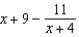 Use long division to find the quotient. -  A)    B)    C)    D)    E)  none of these