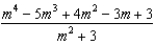 Use long division to find the quotient. -  A)    B)    C)    D)    E)  none of these